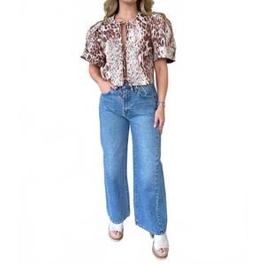 NEW JUST BLACK DENIM mia barrel jeans in medium wash